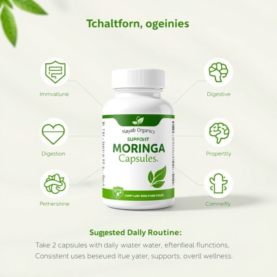 Moringa Powder Capsules